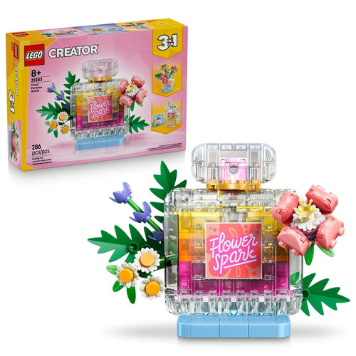 31383 Floral Decor Perfume Bottle product image 2, provided for visual reference and product detail review