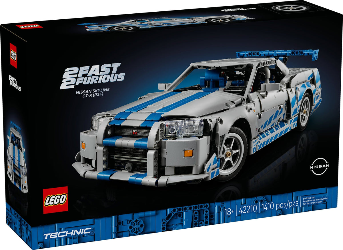 42210 2 Fast 2 Furious Nissan Skyline GT-R (R34) Car product image 1, provided for visual reference and product detail review