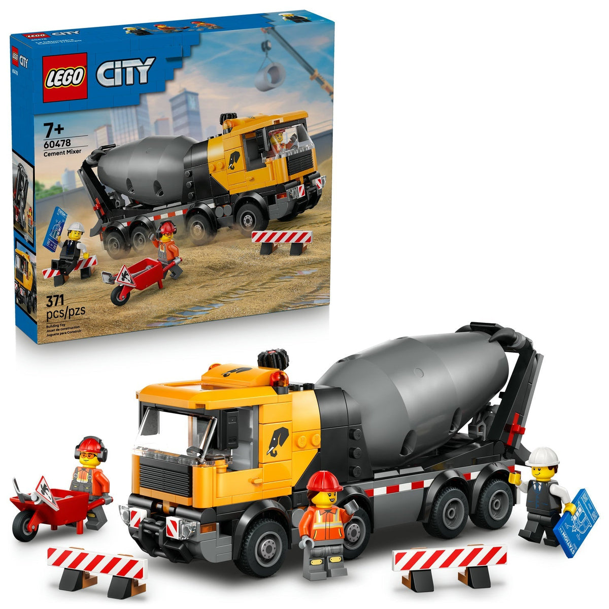 60478 Cement Mixer product image 2, provided for visual reference and product detail review