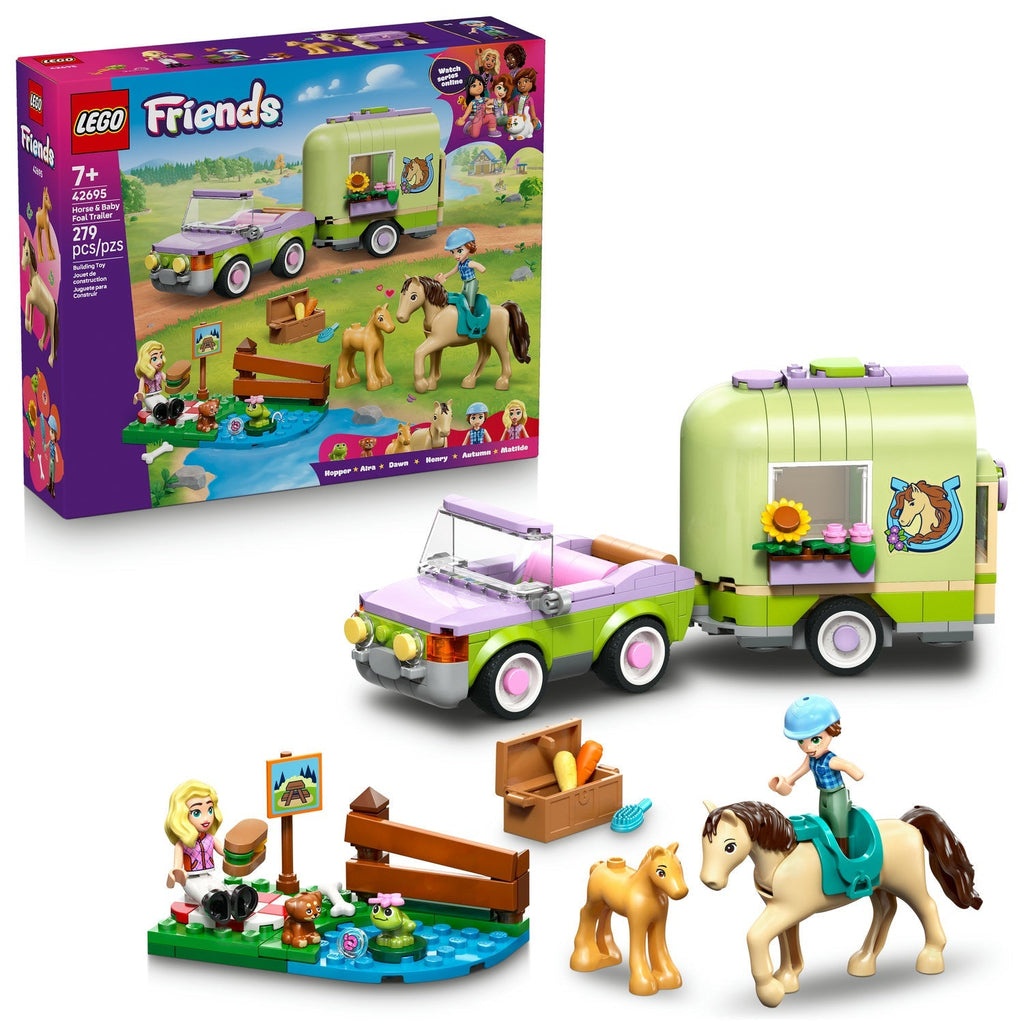 42695 Horse & Baby Foal Trailer product image 2, provided for visual reference and product detail review