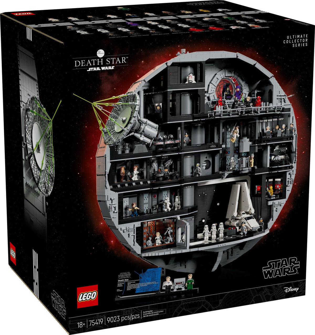 75419 Death Star - UCS product image 1, provided for visual reference and product detail review