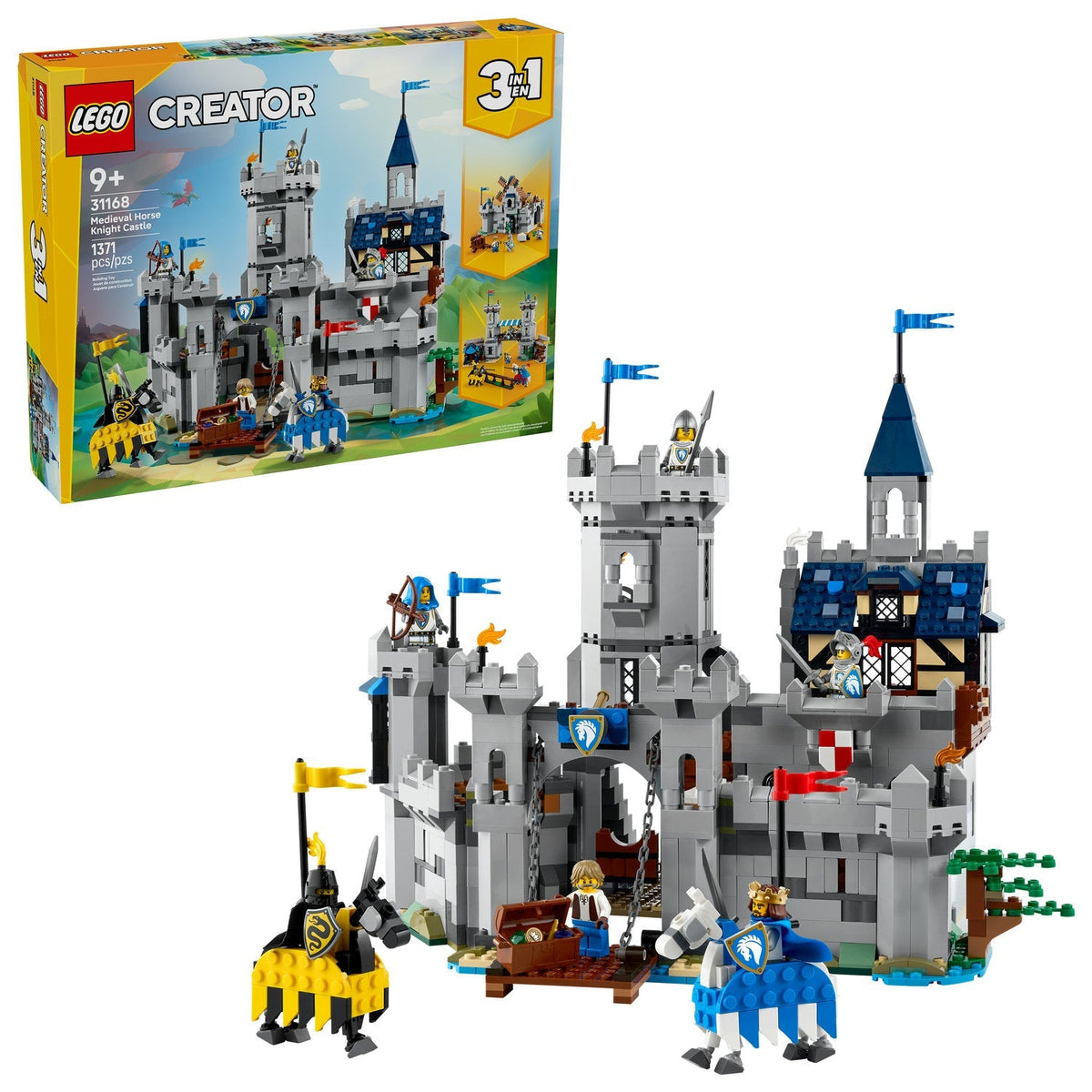 31168 Medieval Horse Knight Castle product image 2, provided for visual reference and product detail review