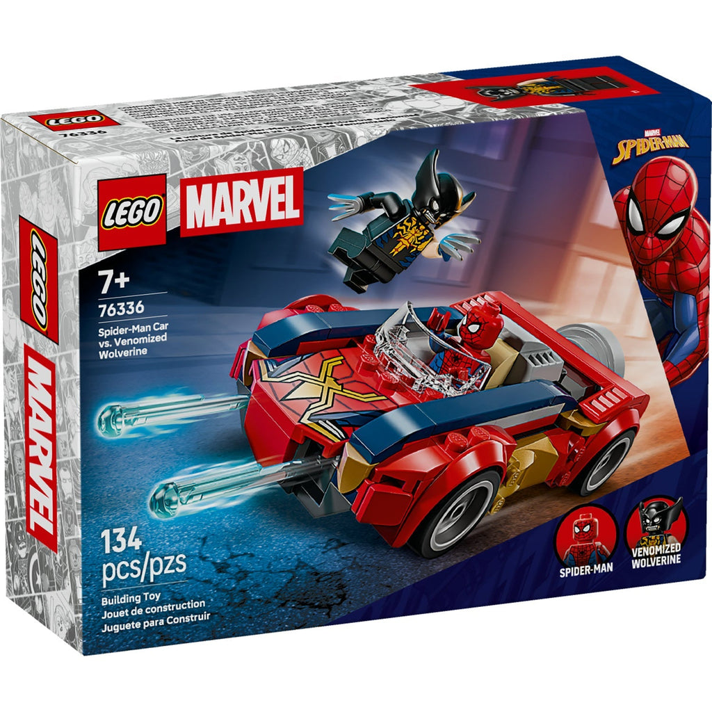 76336 Spider-Man Car vs. Venomized Wolverine product image 1, provided for visual reference and product detail review