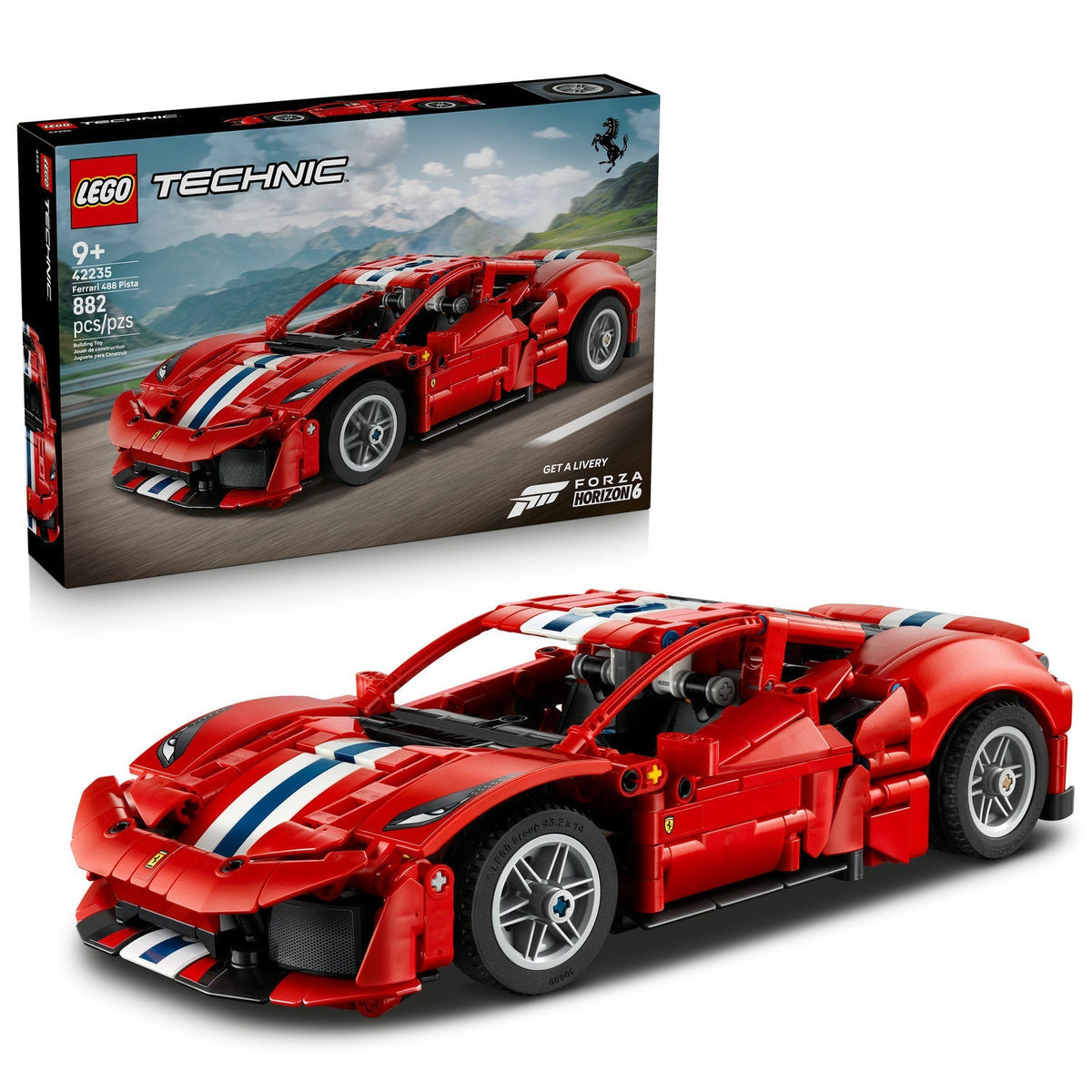 42235 Ferrari 488 Pista Car product image 2, provided for visual reference and product detail review