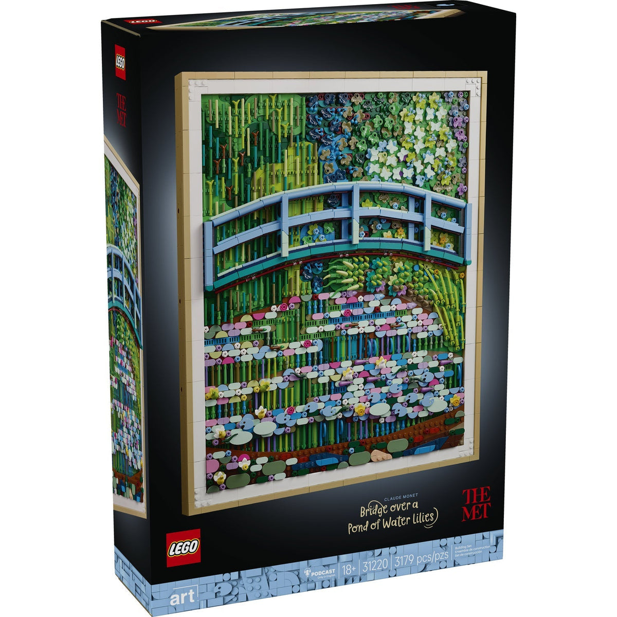 31220 Claude Monet – Bridge over a Pond of Water Lilies product image 1, provided for visual reference and product detail