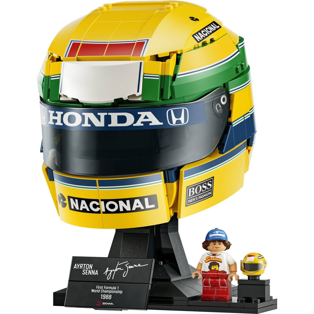 43024 Ayrton Senna Helmet product image 3, provided for visual reference and product detail review