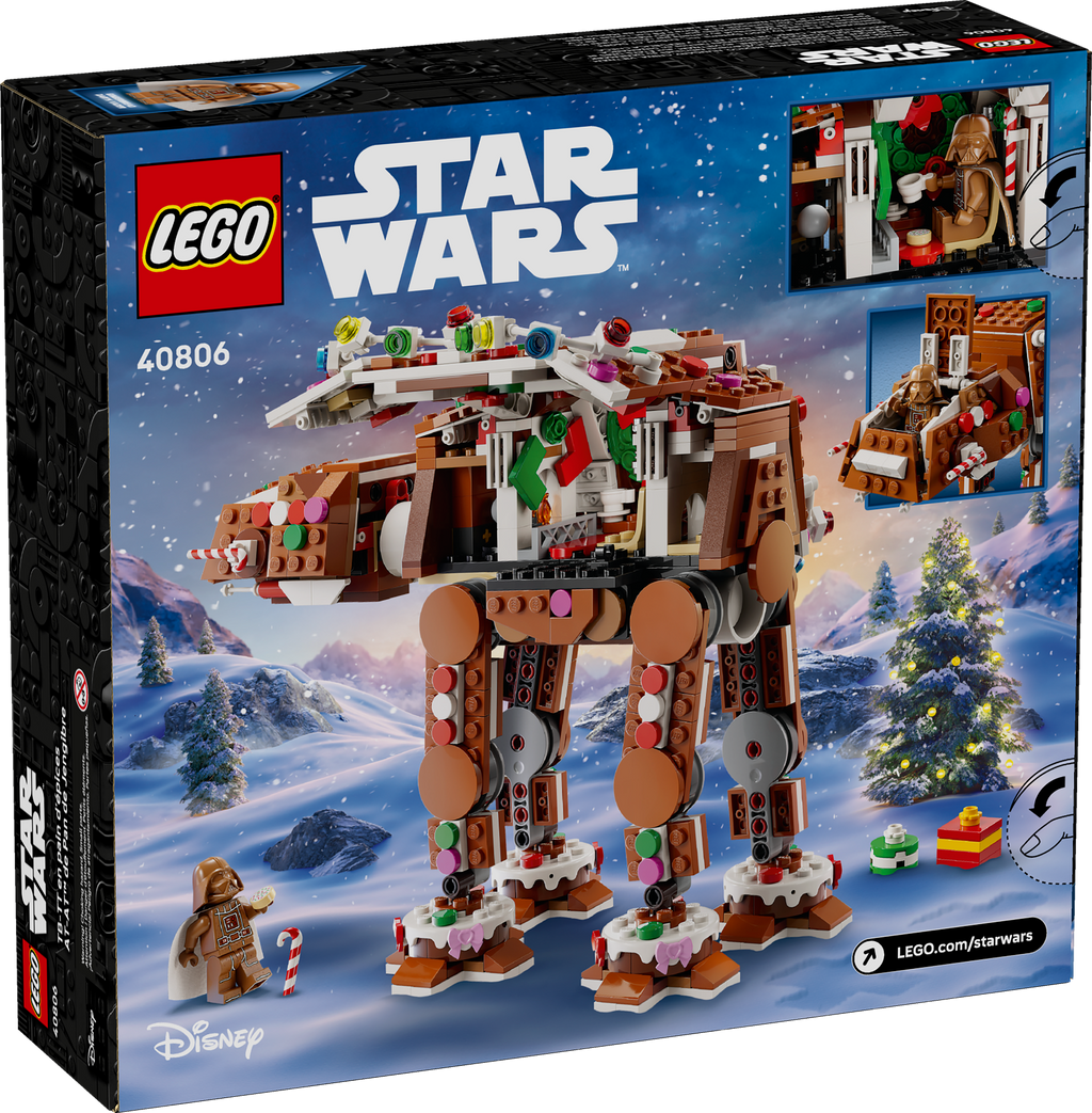 40806 Gingerbread AT-AT Walker product image 3, provided for visual reference and product detail review