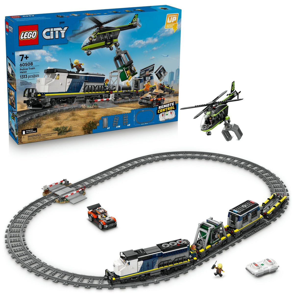 60508 Police Train Heist product image 2, provided for visual reference and product detail review