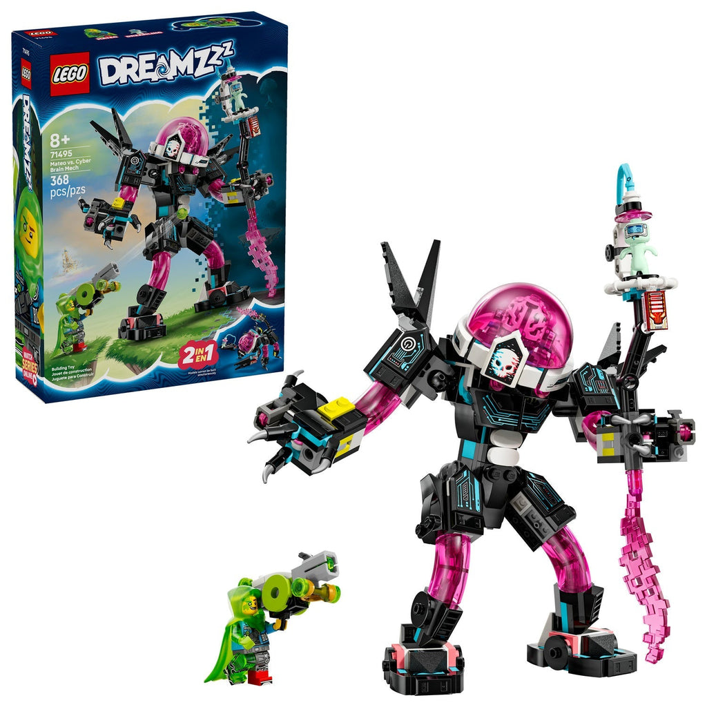 71495 Mateo vs. Cyber Brain Mech product image 2, provided for visual reference and product detail review