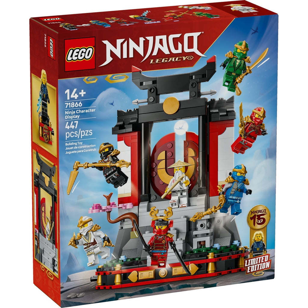 71866 Ninja Character Display 15th Anniversary product image 1, provided for visual reference and product detail review