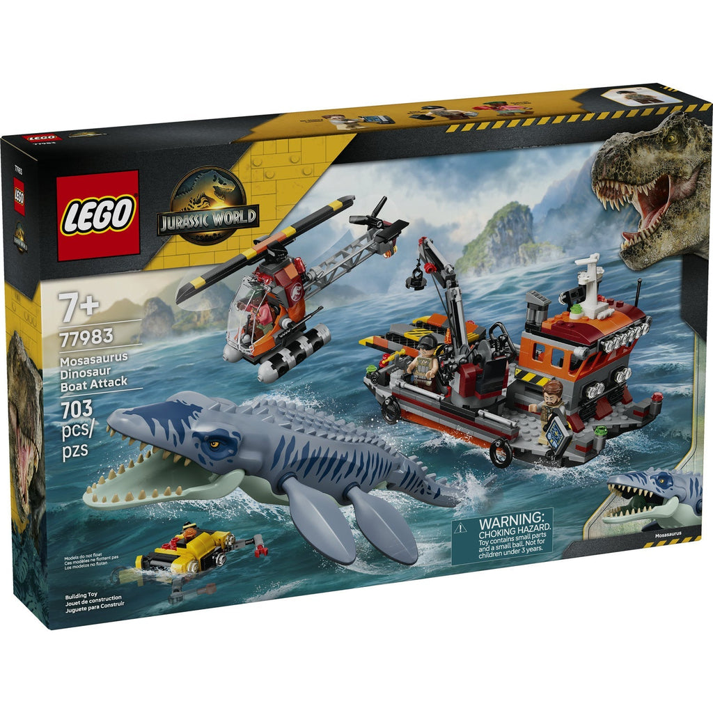 77983 Mosasaurus Dinosaur Boat Attack product image 1, provided for visual reference and product detail review