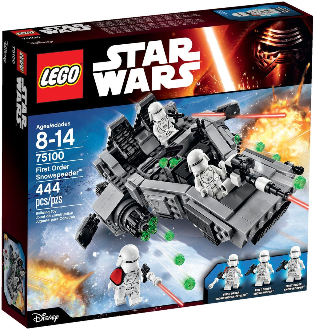 75100 First Order Snowspeeder product image 1, provided for visual reference and product detail review