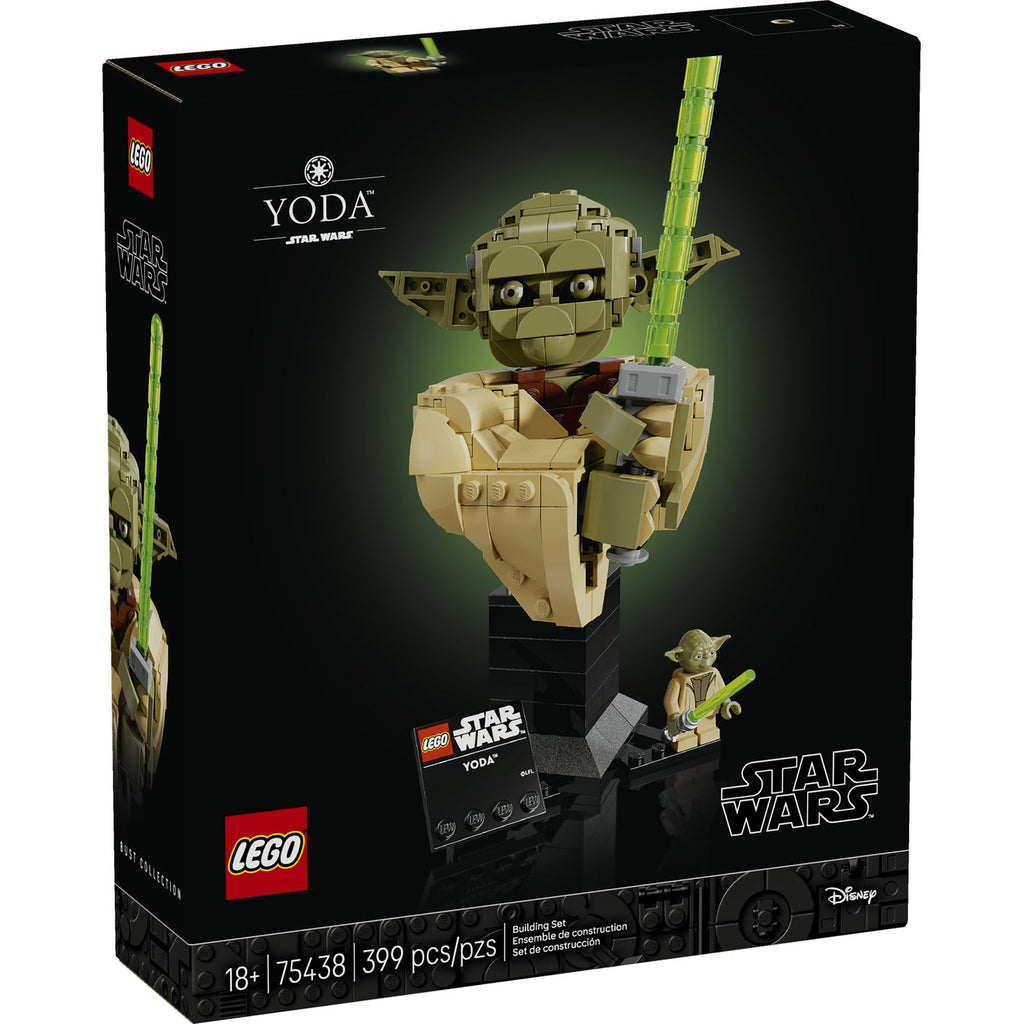 75438 Yoda Bust product image 1, provided for visual reference and product detail review
