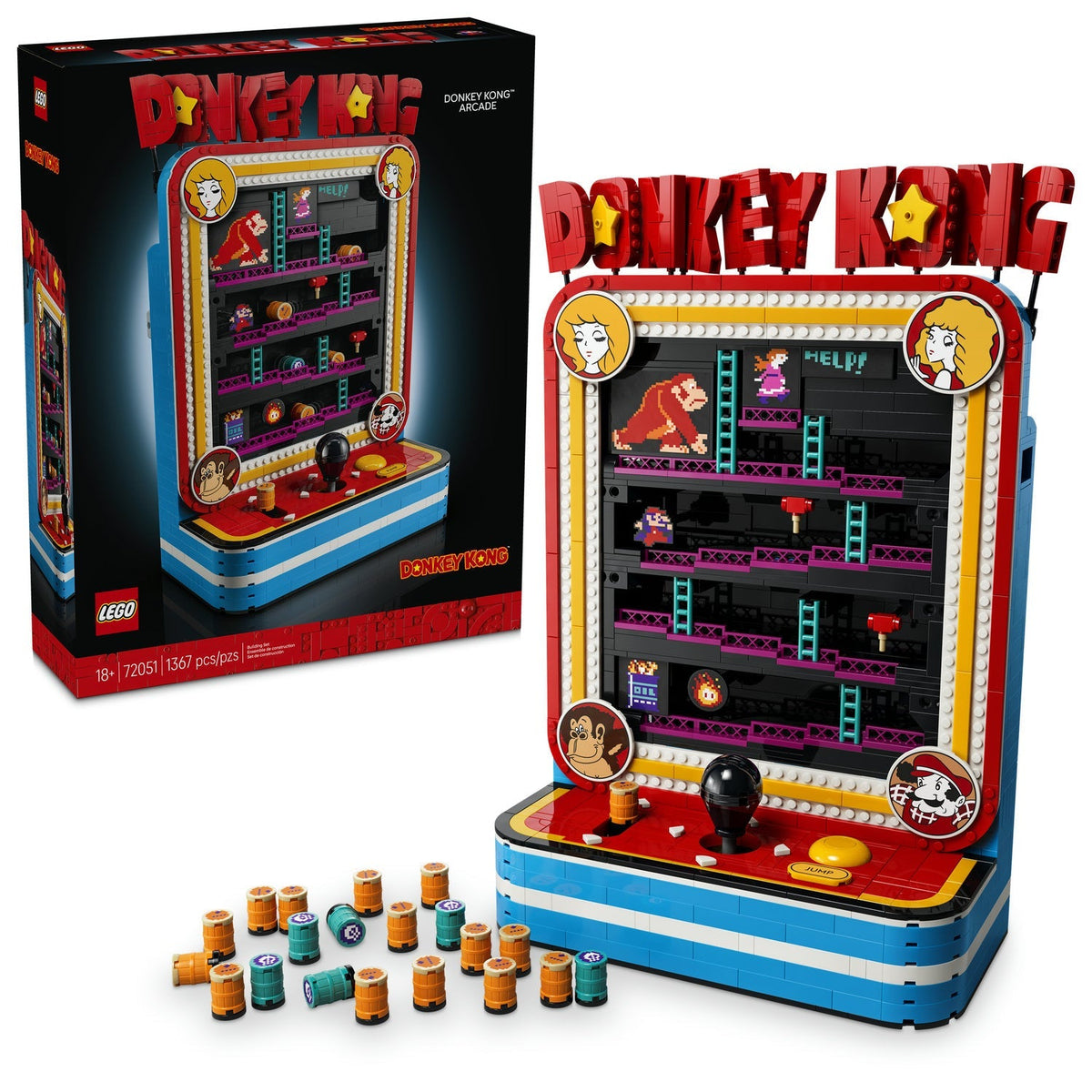 72051 Donkey Kong Arcade product image 3, provided for visual reference and product detail review