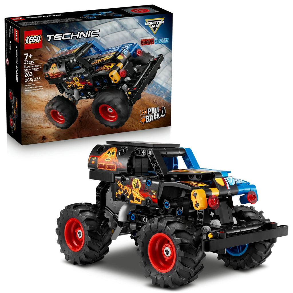 42219 Monster Jam Grave Digger Fire and Ice product image 2, provided for visual reference and product detail review