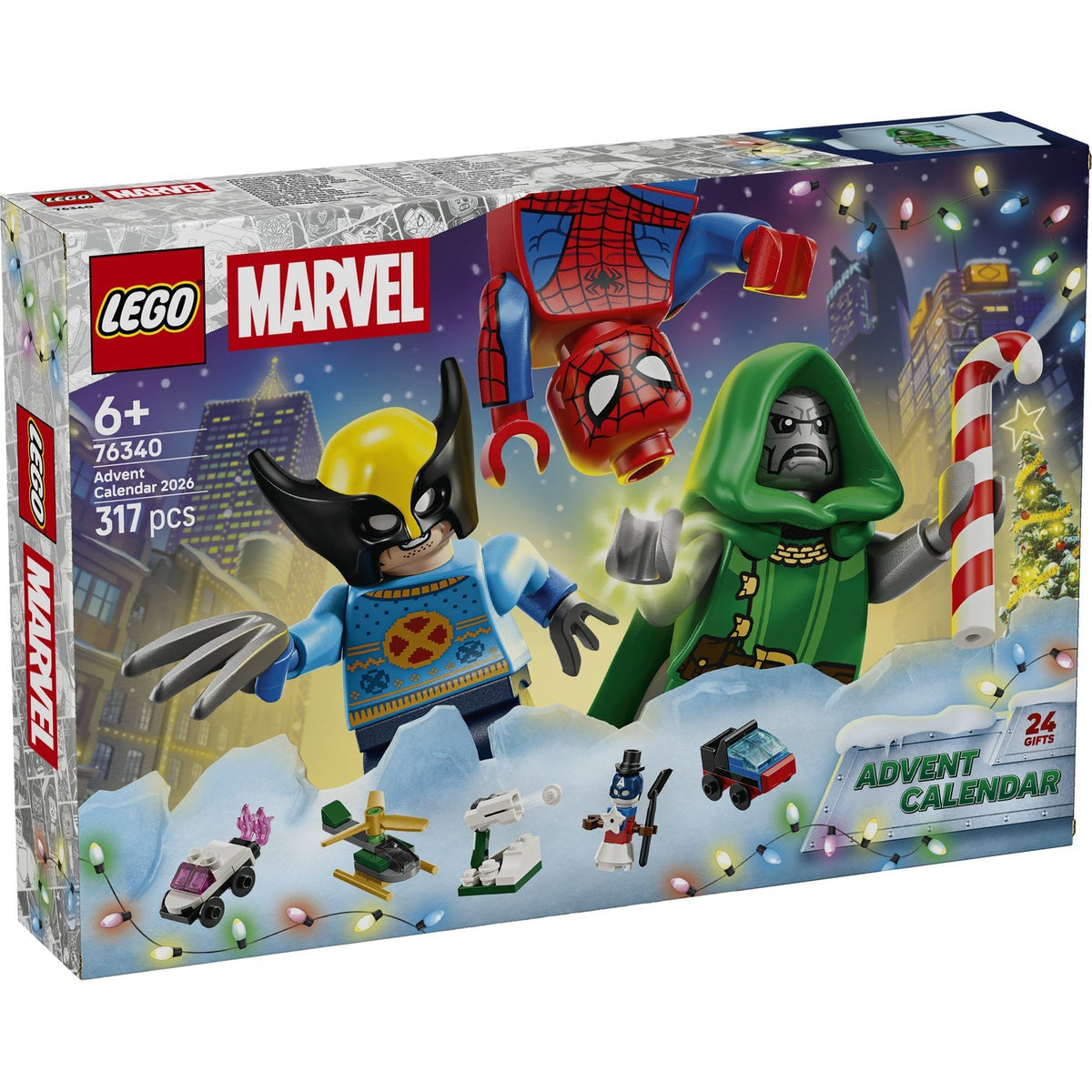 76340 Marvel Advent Calendar 2026 product image 1, provided for visual reference and product detail review