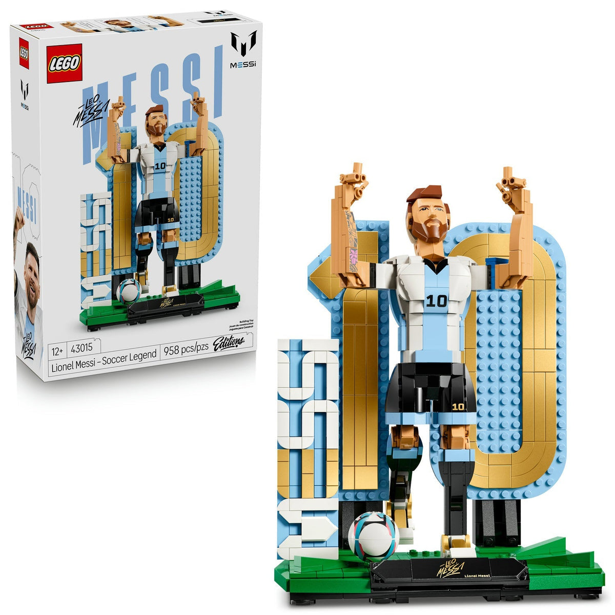 43015 Lionel Messi – Soccer Legend product image 2, provided for visual reference and product detail review