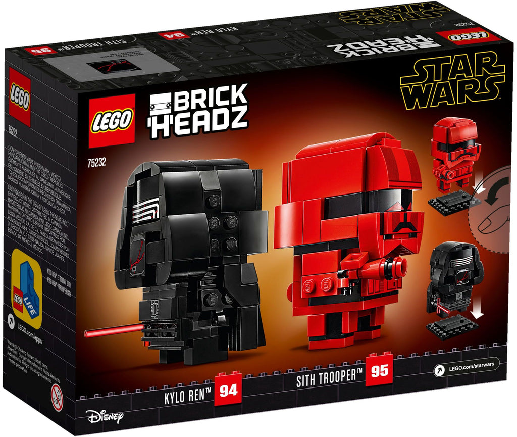 75232 Kylo Ren & Sith Trooper product image 2, provided for visual reference and product detail review