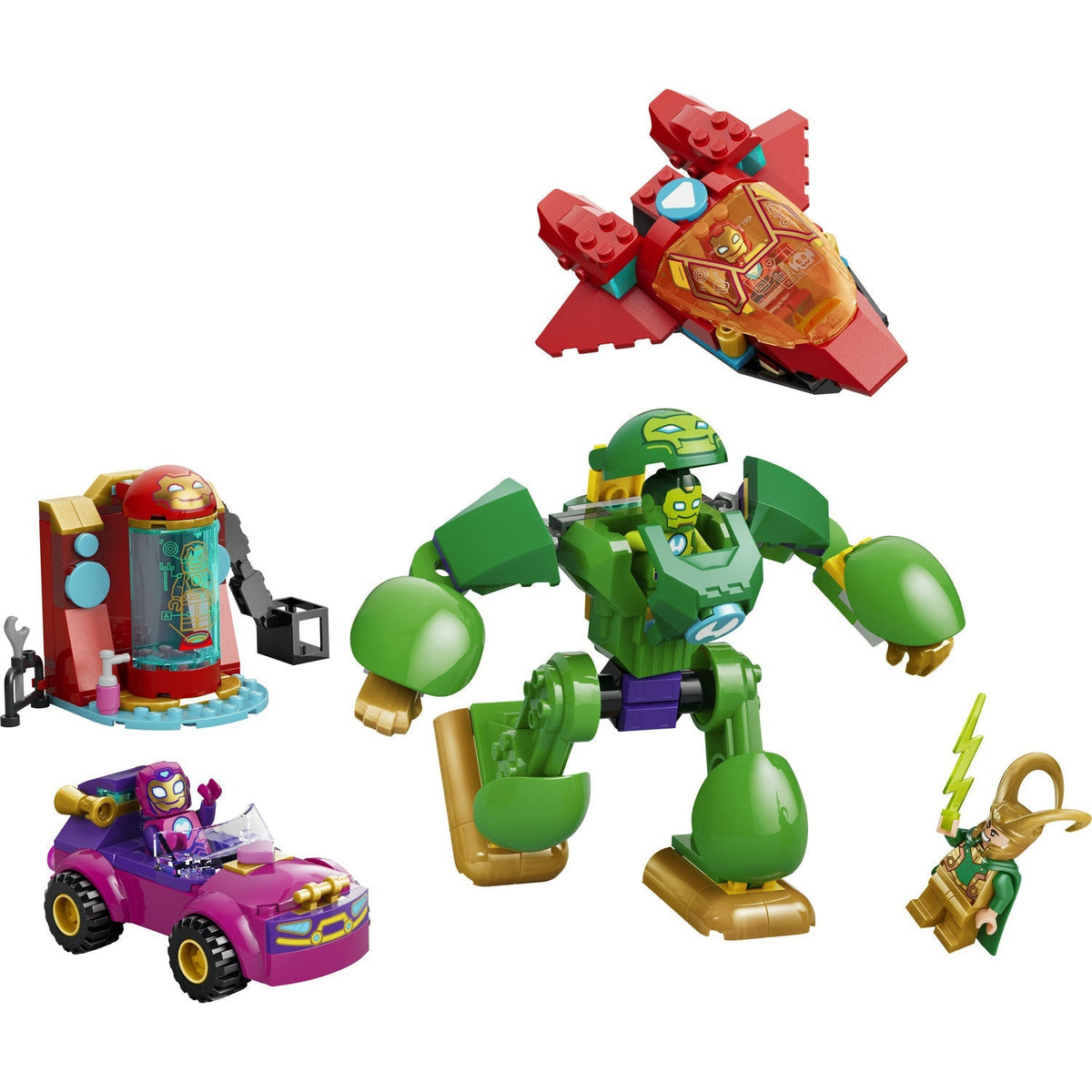 11211 Loki vs. Team Iron Man product image 3, provided for visual reference and product detail review