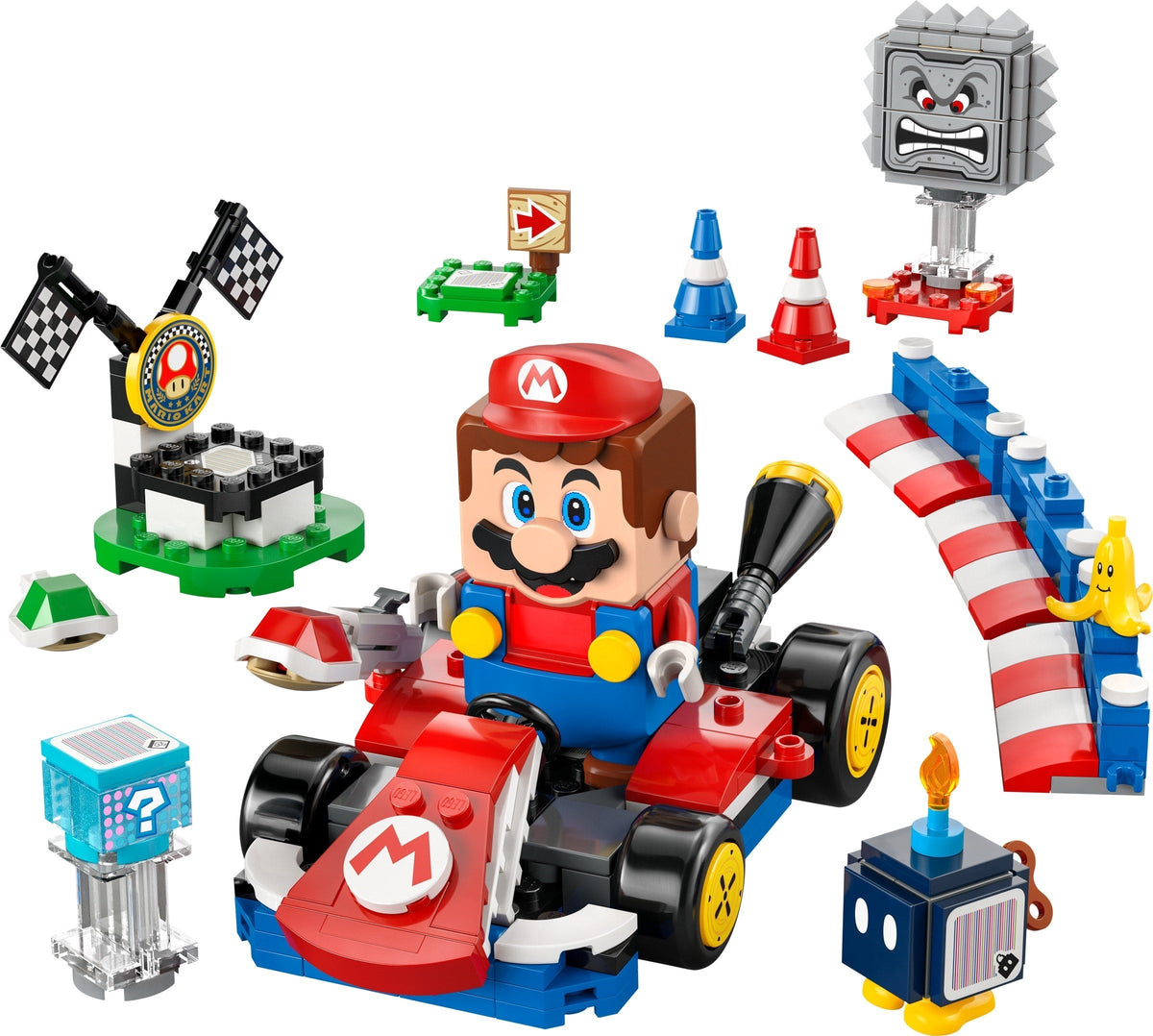 72043 Mario Kart – Interactive LEGO Mario & Standard Kart product image 3, provided for visual reference and product detail