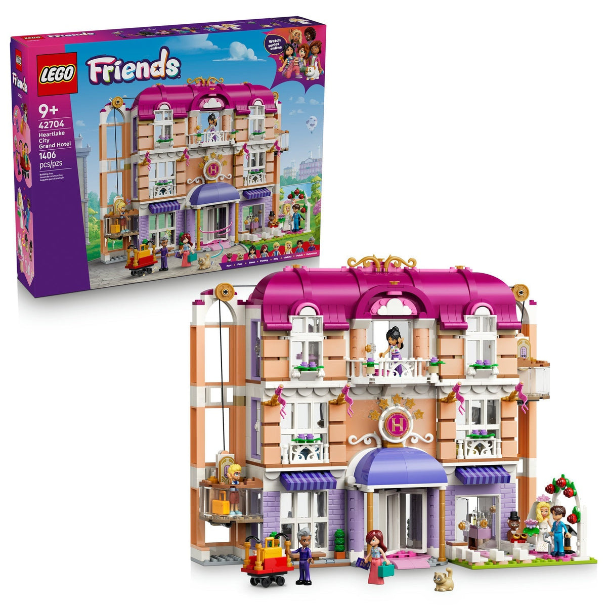 42704 Heartlake City Grand Hotel product image 2, provided for visual reference and product detail review
