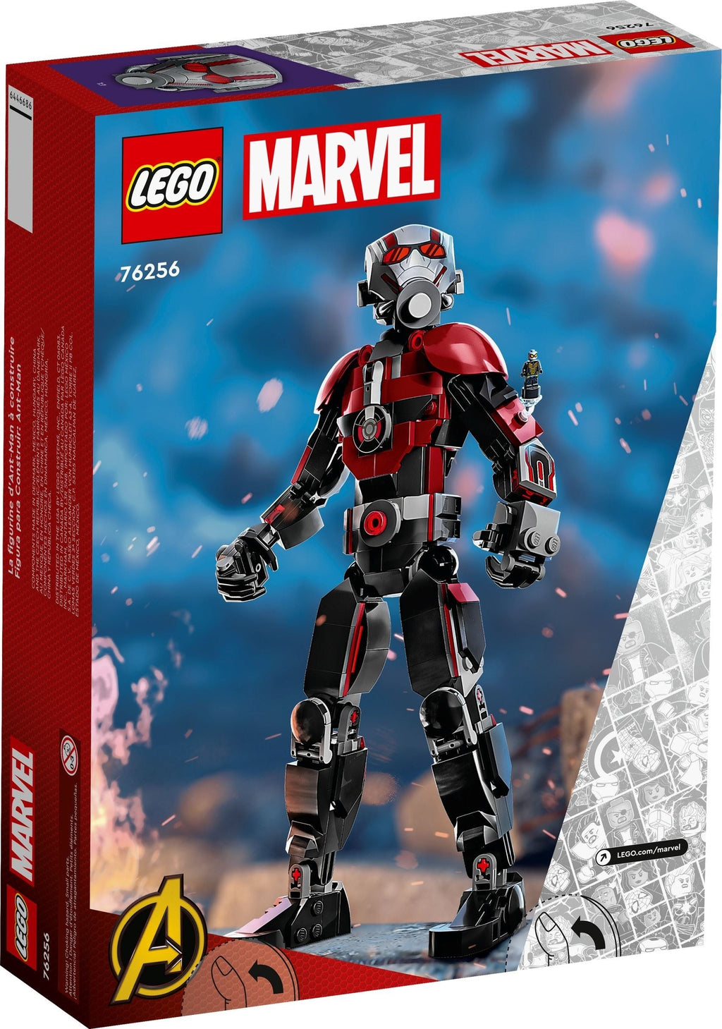 76256 Ant-Man Construction Figure product image 2, provided for visual reference and product detail review