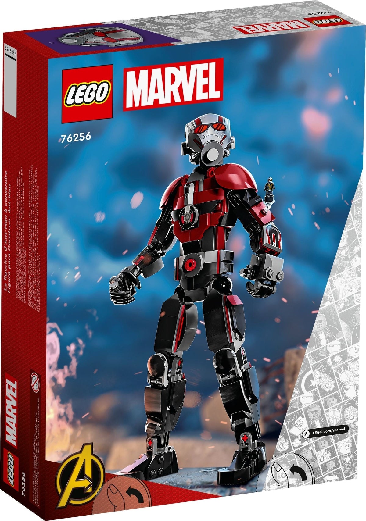 76256 Ant-Man Construction Figure product image 2, provided for visual reference and product detail review
