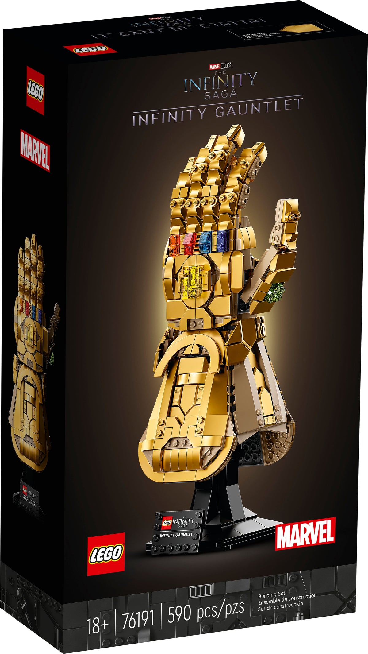 76191 Infinity Gauntlet (D) product image 1, provided for visual reference and product detail review