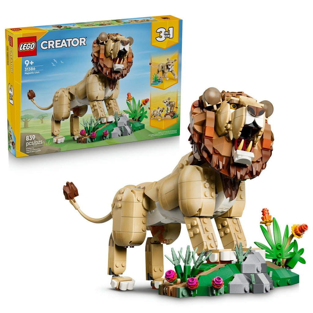 31386 Wild Animals: Majestic Lion product image 2, provided for visual reference and product detail review