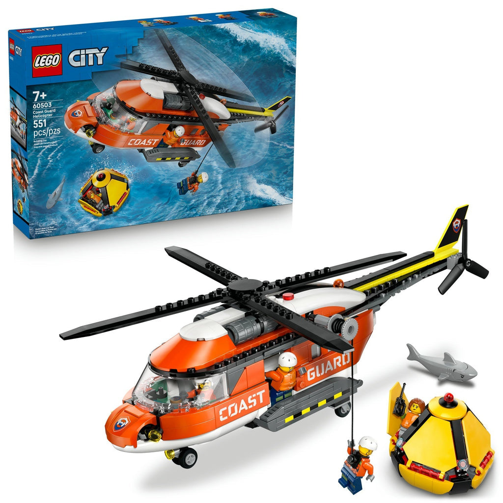 60503 Coast Guard Helicopter product image 2, provided for visual reference and product detail review