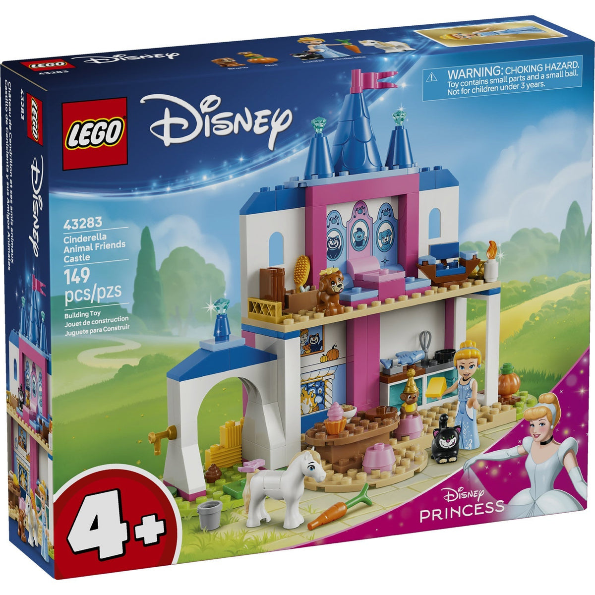 43283 Cinderella Animal Friends Castle product image 1, provided for visual reference and product detail review