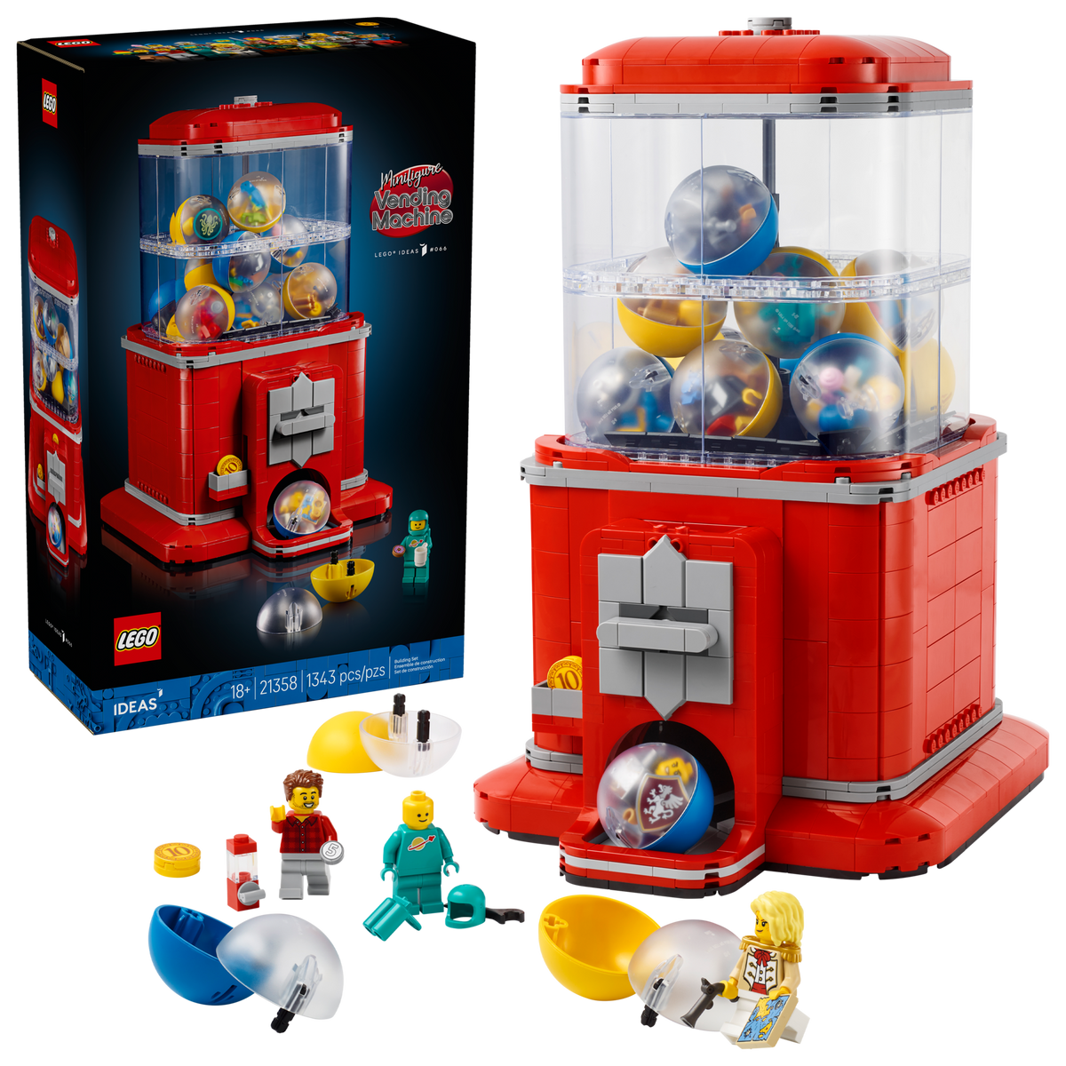 21358 Minifigure Vending Machine product image 1, provided for visual reference and product detail review