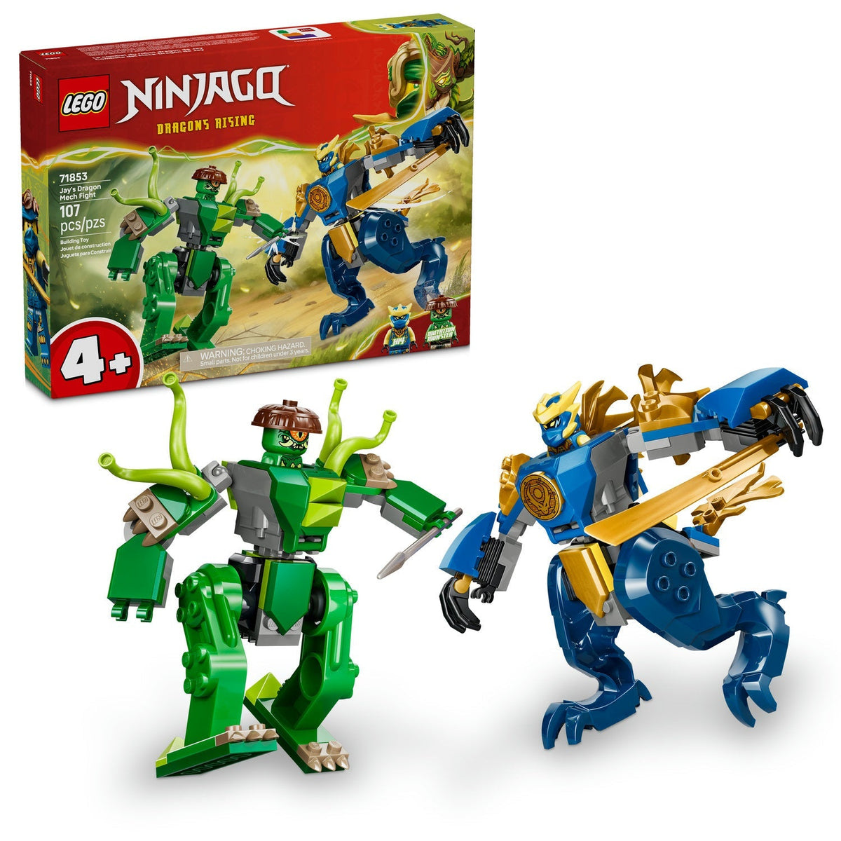 71853 Jay's Dragon Mech Fight product image 2, provided for visual reference and product detail review