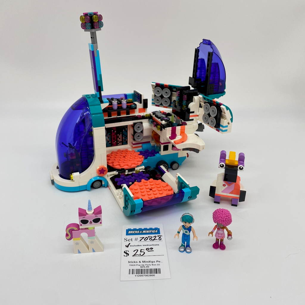 70828 Pop-Up Party Bus (U) product image 2, provided for visual reference and product detail review