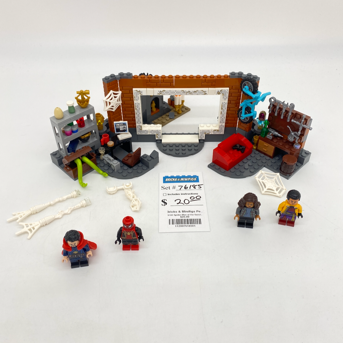 76185 Spider-Man at the Sanctum Workshop (U1) product image 1, provided for visual reference and product detail review