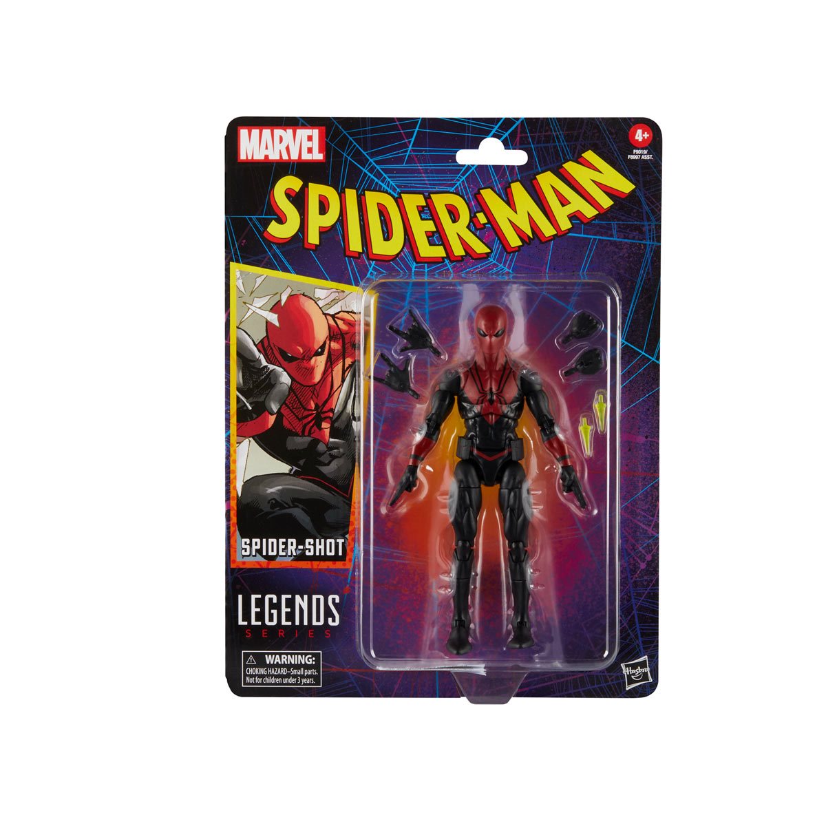 Spider Shot (Marvel Legends, Hasbro) product image 1, provided for visual reference and product detail review