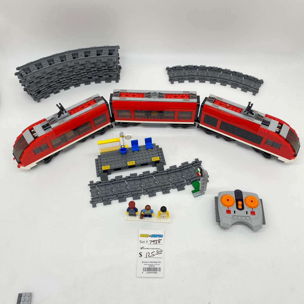 7938 Passenger Train (U) product image 1, provided for visual reference and product detail review