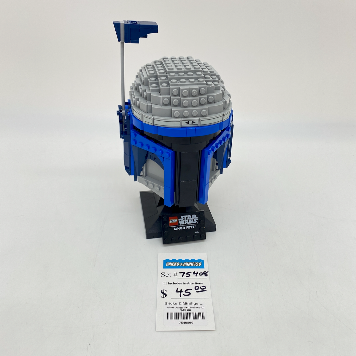 75408 Jango Fett Helmet (U) product image 1, provided for visual reference and product detail review