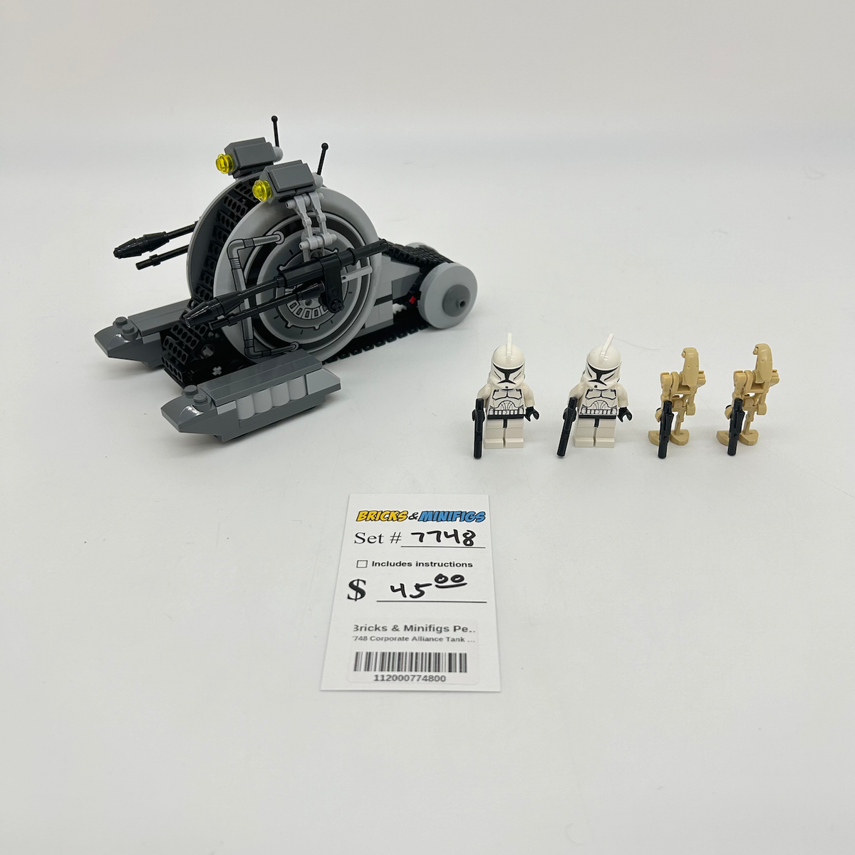 7748 Corporate Alliance Tank Droid (U) product image 1, provided for visual reference and product detail review