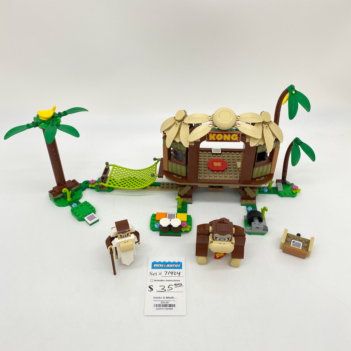 71424 Donkey Kong's Tree House (U) product image 1, provided for visual reference and product detail review