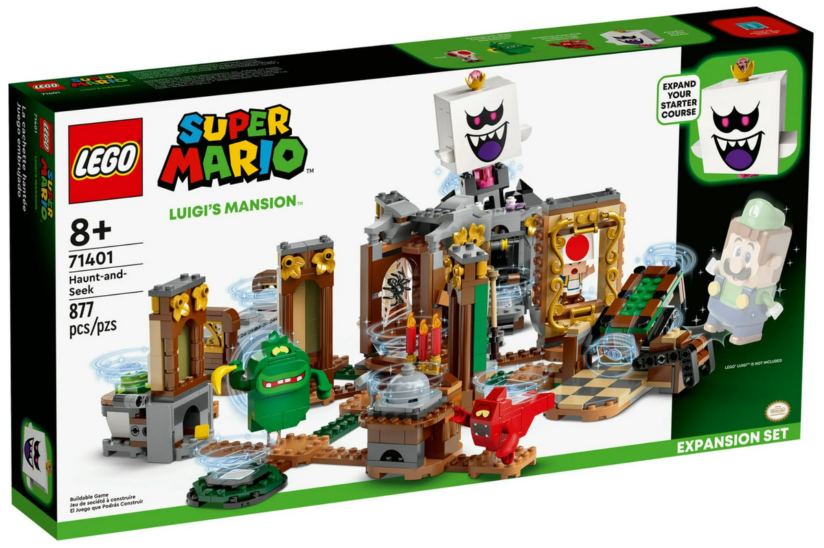 71401 Luigi's Mansion Haunt-and-Seek Expansion Set product image 1, provided for visual reference and product detail review