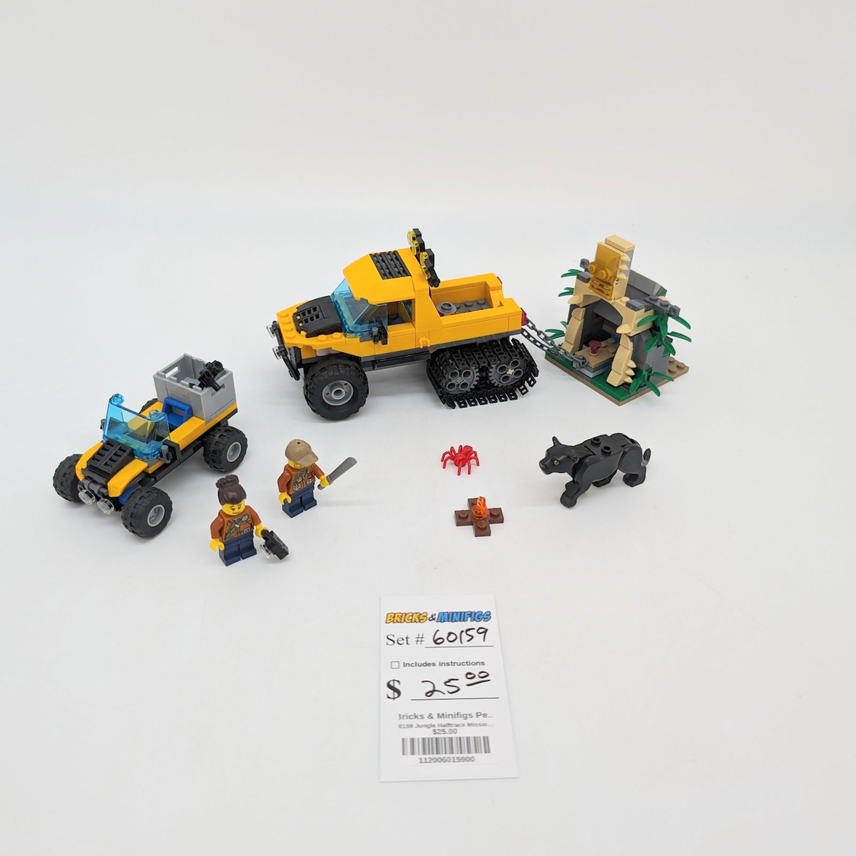 60159 Jungle Halftrack Mission (U) product image 1, provided for visual reference and product detail review