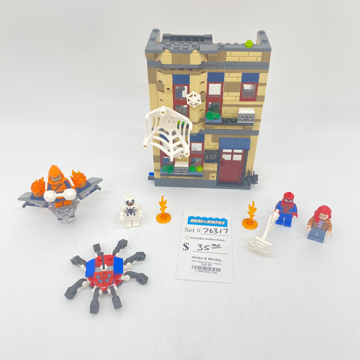 76317 Peter Parker’s Apartment (U) product image 1, provided for visual reference and product detail review