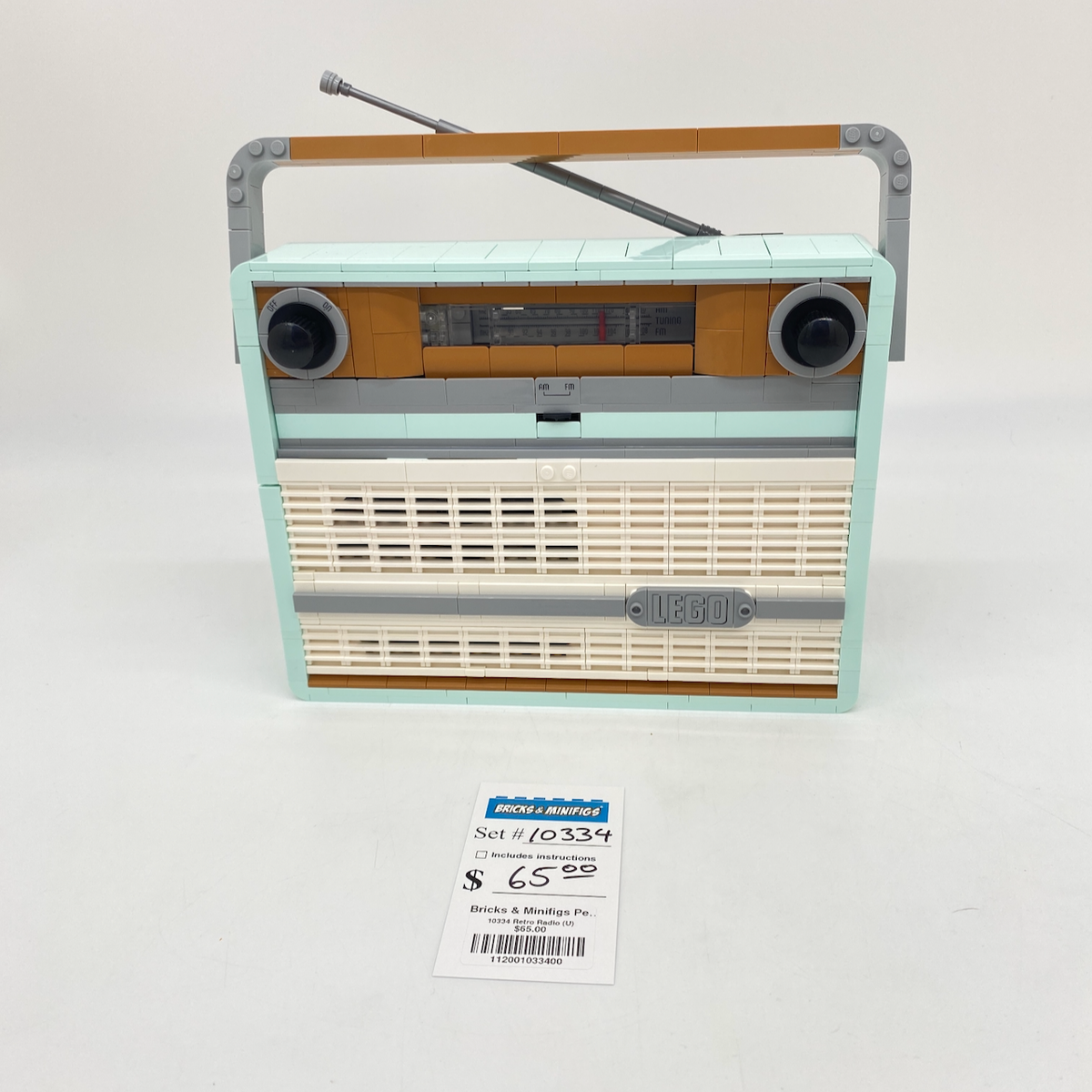 10334 Retro Radio (U) product image 1, provided for visual reference and product detail review