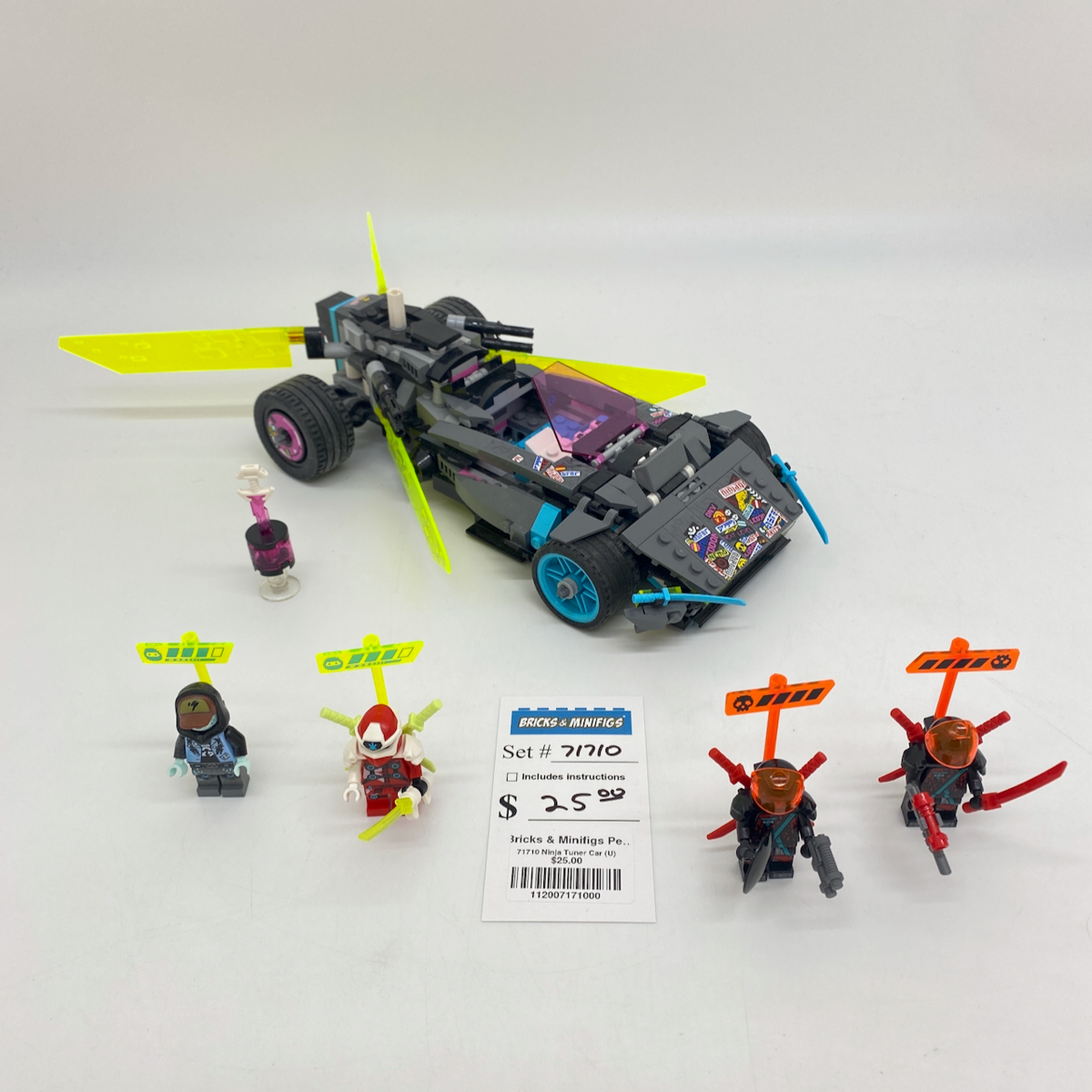 71710 Ninja Tuner Car (U) product image 1, provided for visual reference and product detail review