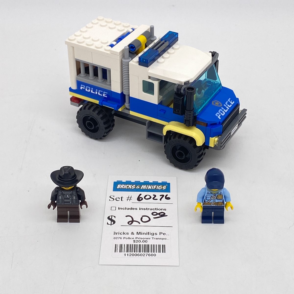 60276 Police Prisoner Transport (U) product image 1, provided for visual reference and product detail review