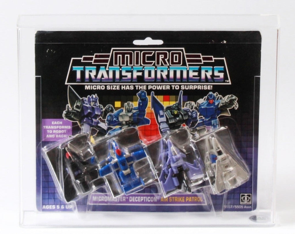 Micromasters Decepticons (Transformers G1, Hasbro) **CAS Graded 80/75/90** product image 3, provided for visual reference
