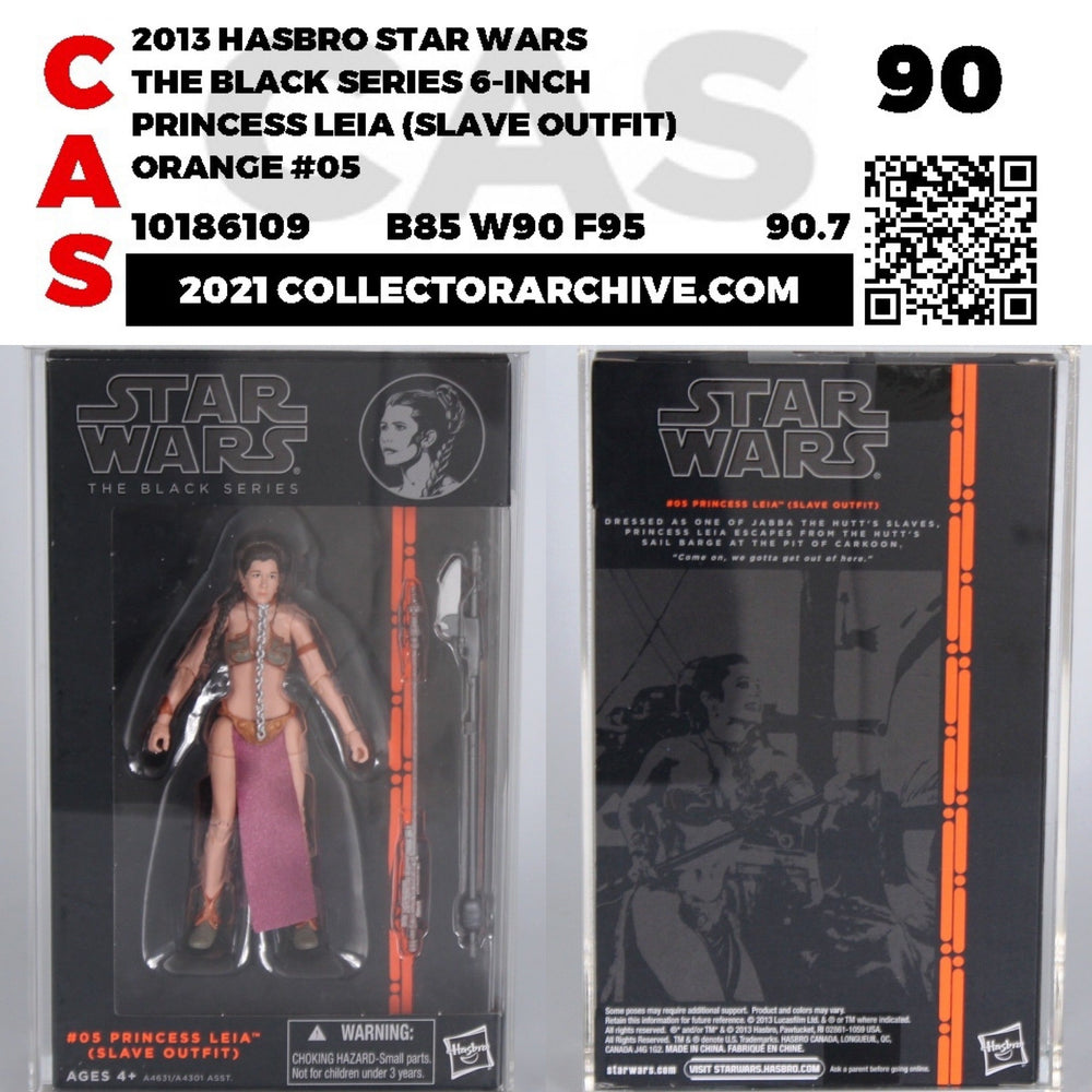 Slave Leia (Star Wars, Black Series) **CAS Graded 90**