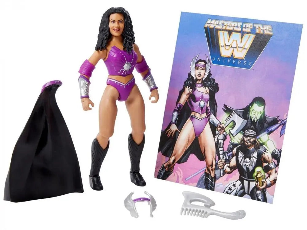Chyna as She-Ra (MOTU WWE, Mattel) product image 1, provided for visual reference and product detail review