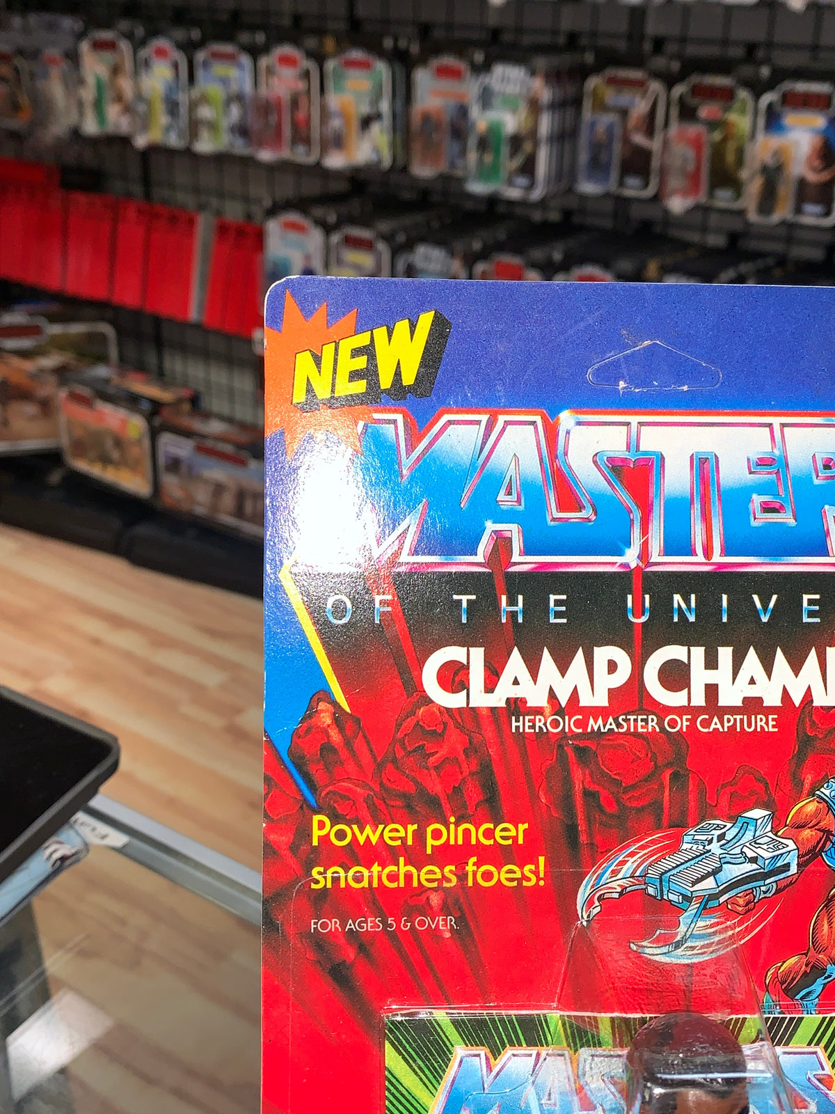 Clamp Champ (Vintage MOTU Masters of The Universe, Mattel) product image 7, provided for visual reference and product detail